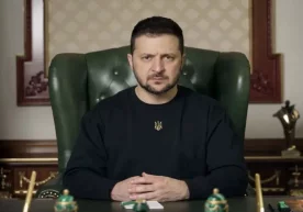 Ukraina prezidenti Vladimir Zelenskiy urushning 320-kuni