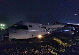 Мьянма собиқ пойтахти Янгондаги халқаро аэропортда Biman