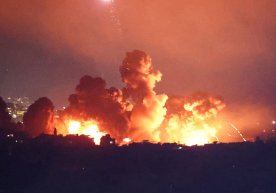 Isroil Bayrut aeroporti yaqinida kuchli hujum uyushtirdi фото