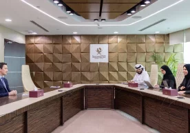 Фото: X / MofaQatar_EN Ўзбекистон элчиси Ашраф Хўжаев