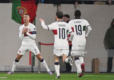 Yevro—2024. Portugaliya raqib darvozasiga javobsiz 6 ta gol urdi, Ronaldudan dubl фото