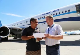 Шу кунларда Ўзбекистонда Tajik Air авиакомпаниясининг