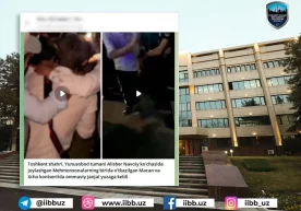 Фото: Тошкент шаҳар ИИББ Ижтимоий тармоқларда Тошкентдаги