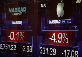 «Apple»нинг акциялари нархи кескин тушиб кетиши, 1