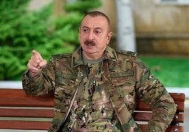 Ilhom Aliyev Tog‘li Qorabog‘ga keldi (video) фото