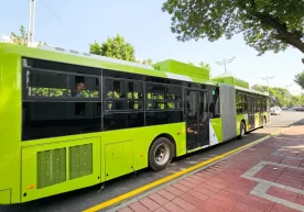 2025 yılının 11 ayında Tashkent'te otobüslerde yol