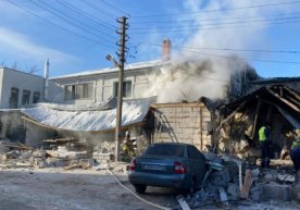 Nur-Sultondagi qahvaxonada portlash sodir bo‘lishi oqibatida bir kishi halok bo‘ldi фото