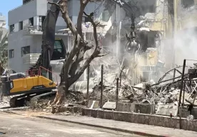 Güney İsrail’de bulunan Be’er Şeva şehrinde bir olay