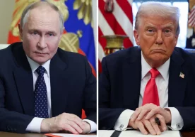 АҚШ президенти Доналд Трамп Россия етакчиси Владимир Путин