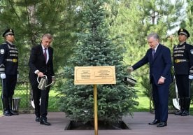 Фото: Президент матбуот хизмати Тошкентда бўлиб ўтган олий