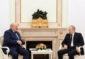 Путин ва Лукашенконинг Кремлдаги учрашуви беш соат давом этди фото