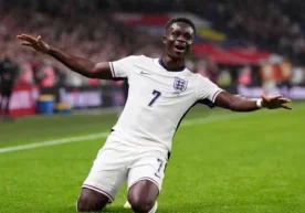 2025 йил 14 ноябр куни Англия терма жамоаси Лондонда