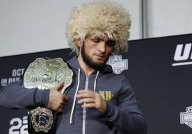 UFC chempioni Xabib Nurmagomedov Nevada shtati atletik
