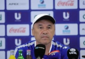 "Насаф" бош мураббйи Рўзиқул Бердиев Суперкубок