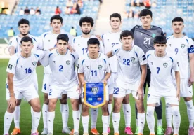 Бугун Ўзбекистоннинг 23 ёшгача бўлган ёшлар терма жамоаси