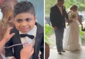 Kasi Wilson, une mariée vivant en Géorgie, aux États-Unis,