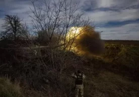 Foto: ALAMY Donetsk oblastining Baxmut shahri atrofida