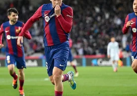 In a Spanish La Liga match, Barcelona secured a convincing