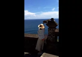 Indoneziyaning Bali orolida guvoh qiziq voqeani tasvirga