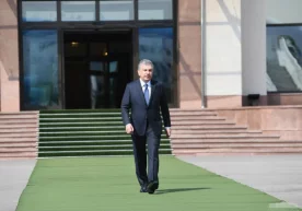 Prezident Shavkat Mirziyoyev Qoʻqon shahrida oʻtayotgan