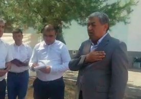 Qashqadaryo viloyati hokimi Zafar Ro‘ziyev va hokimlik