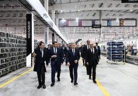 Президент Шавкат Мирзиёев Оҳангарон туманидаги Premier