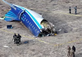 Ozarbayjonning Embraer 190 samolyoti Rossiyaning havo
