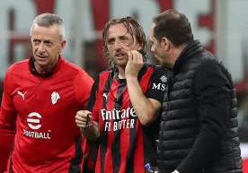 Luka Modric, the leader of AC Milan and the Croatia