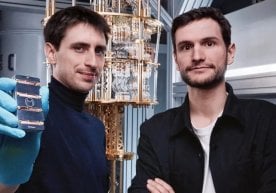 Das in Paris ansässige Startup Alice & Bob gab