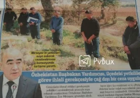 Ижтимоий тармоқларда тарқалган ариқда турган 6 эркак