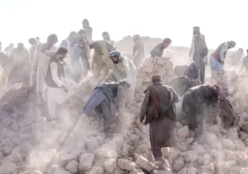 A powerful earthquake that struck eastern Afghanistan at