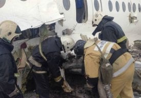 Фото: EPA Олмаота яқинида қулаган Bek Air авиакомпанияси