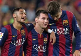 Barselona klubi himoyachisi Xerard Pike jamoadoshi Neymar