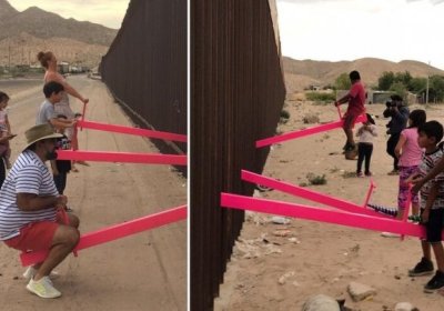 AQSH va Meksika o‘rtasidagi pushti arg‘imchoqlar «2020 yilning dizayni» deb topildi фото