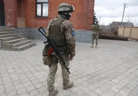 Фото: EPA Украина қўшма кучлар операцияси штабининг хабар