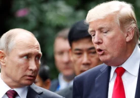 РФ президенти Владимир Путин АҚШ мамлакати раҳбари Дональд