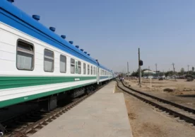 Андижон иккинчи темир йўл бекатида тунда фуқарони поезд