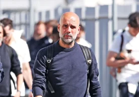 Pep Guardiola, who is on the verge of parting ways with