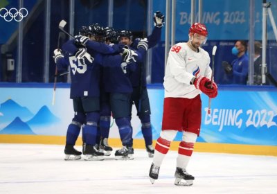 Ҳоккей. Финландия Россияни мағлуб этиб Олимпиада чемпионига айланди фото