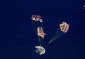 Космический корабль «Орион», который в рамках миссии NASA