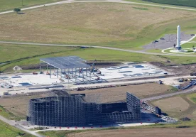 SpaceX is rapidly continuing construction at its McGregor