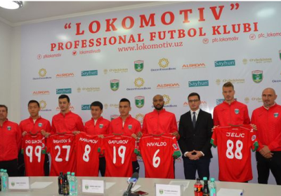 Chempionlar Ligasi o‘yini oldidan «Lokomotiv» yangi futbolchilarni tanishtirdi (foto) фото
