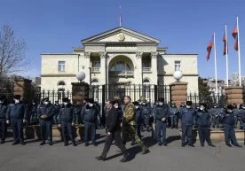 Фото: «РИА Новости» Ереванда полиция Арманистон президенти