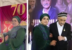 Машҳур актриса Саида Раметова яқинда турмуш ўртоғи