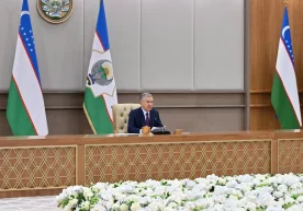Bugün Cumhurbaşkanı Şevket Mirziyoyev başkanlığında yerli
