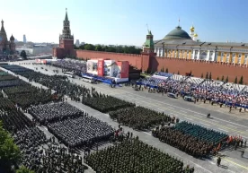 Москвадаги Ғалаба парадида 29 мамлакат иштирок этади – 13 давлат ҳарбийлари Қизил майдонда юриш қилади фото