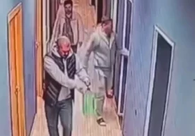 Фото: Видеодан кадр Россиянинг Твер областида мигрантлар