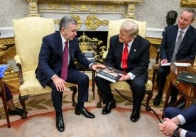 Вашингтондаги Оқ уйда 6 ноябрь куни бўлиб ўтган учрашув