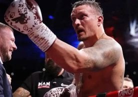 Александр Усик ва Теренс Кроуфорднинг Тошкентда бўлиб