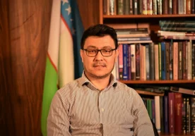 Камолиддин Раббимов хизмат вазифасини бажараётган